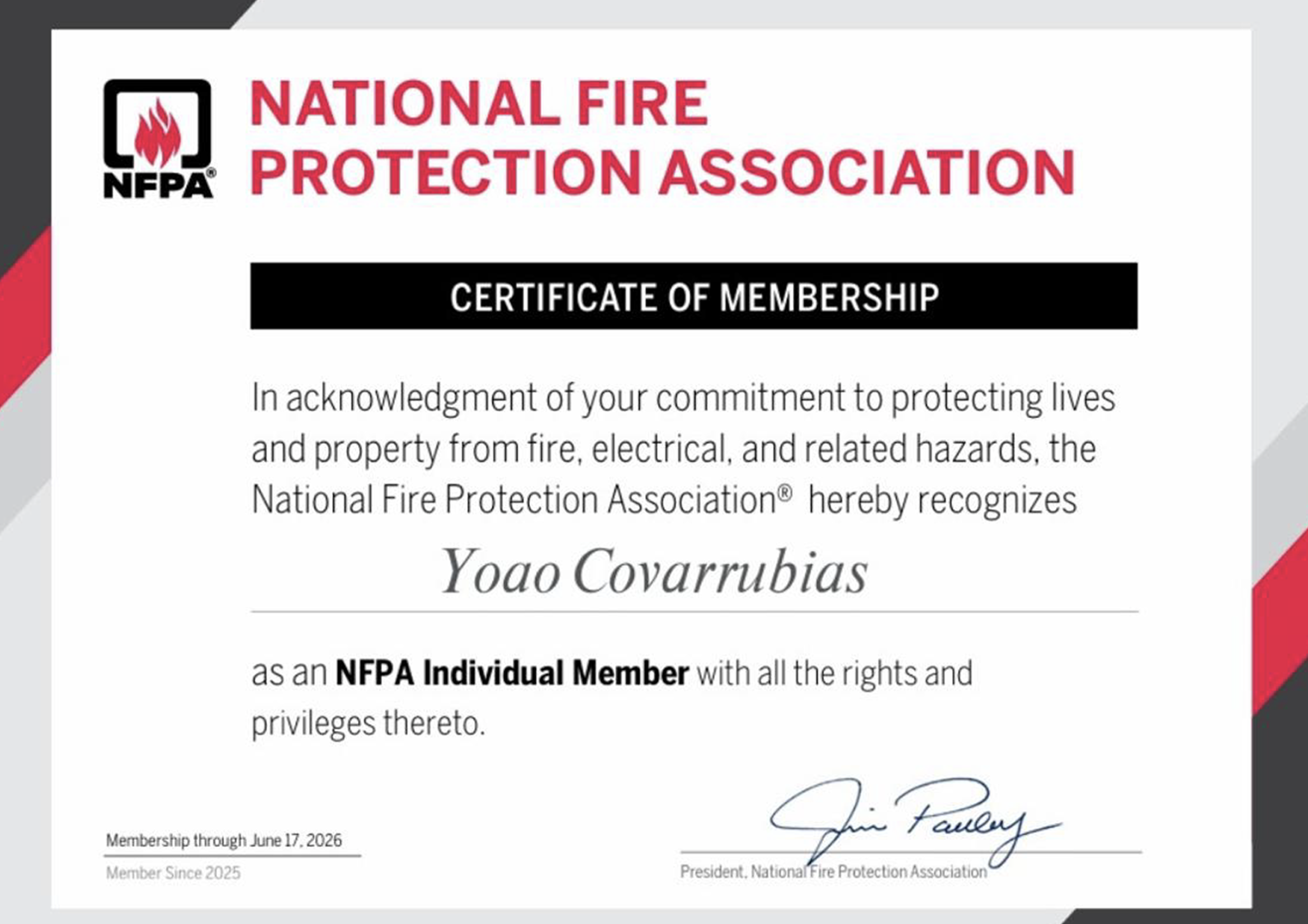Certificado de Distribución